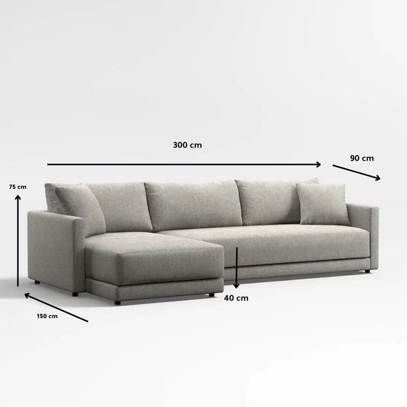 Soleil-Sectional L-shaped sofa for halls