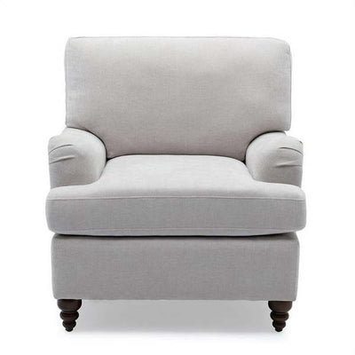 Queen - Distinctive single sofa, linen fabric