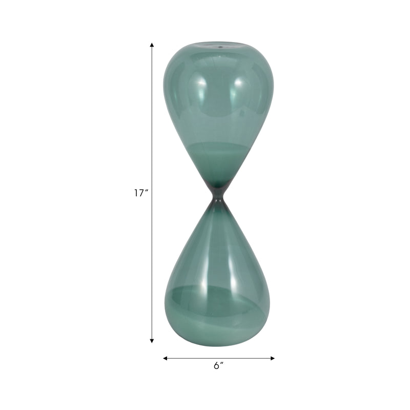 17 Bombora Large Teal Hourglass