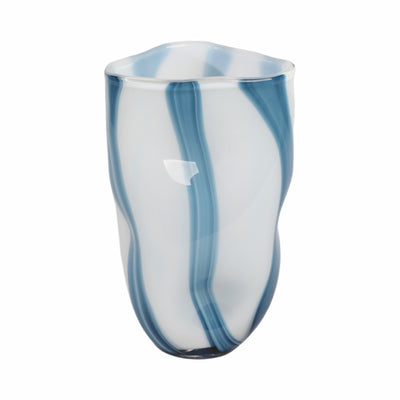 11 Beldan Medium Blue Glass Vase