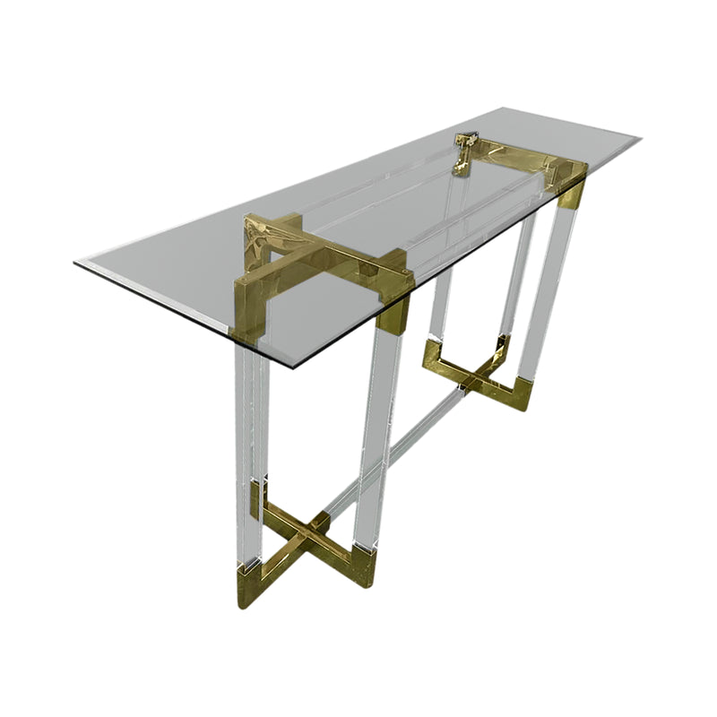 60 Arteaga Acrylic Console Table