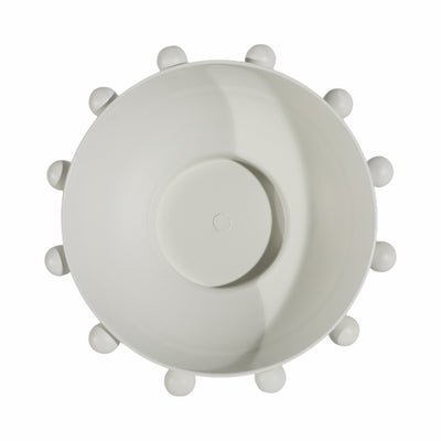 11 Hobnail Bowl, White