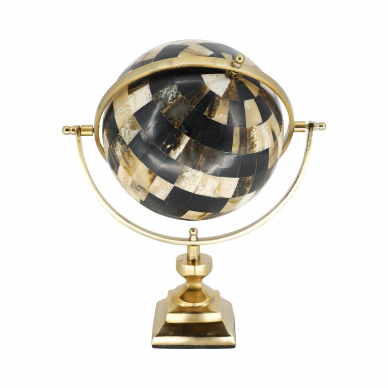 14h Globe, Brown/gold