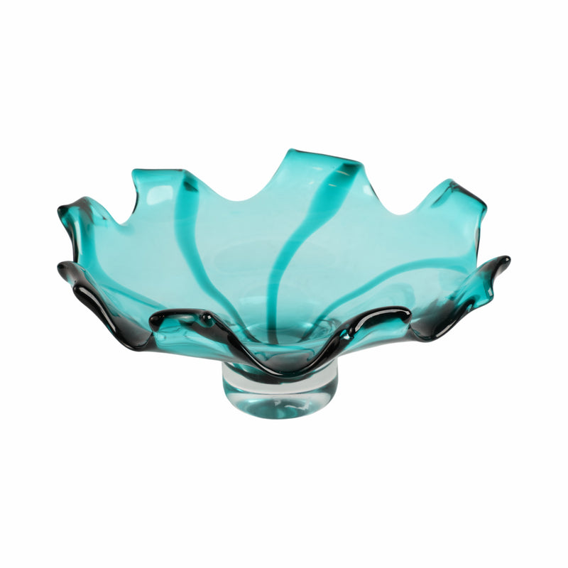 14 Calinda Artisan Blown Glass Bowl