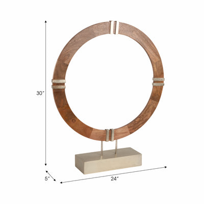 30 Garner Small Wood Ring Statuary