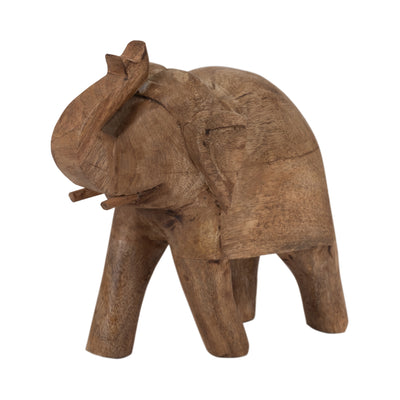 Mango Wood, 8 Elephant, Brown