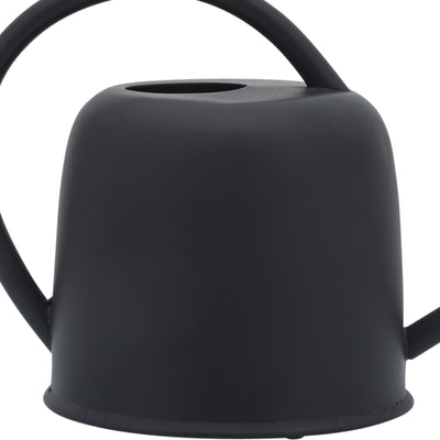 METAL 7H WATERING CAN, BLACK