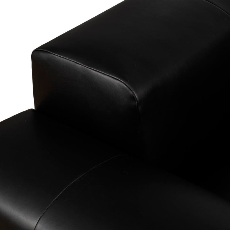 121 Lounge Ii Sofa, Black 2bx