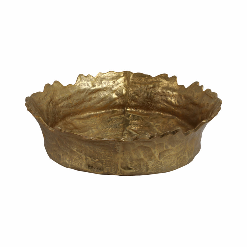 17 Strasbourg Gold Metal Bowl