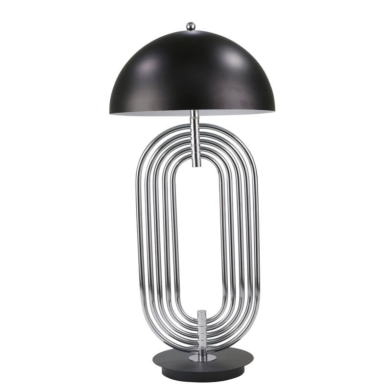 Metal 28 Art Deco Table Lamp,silver