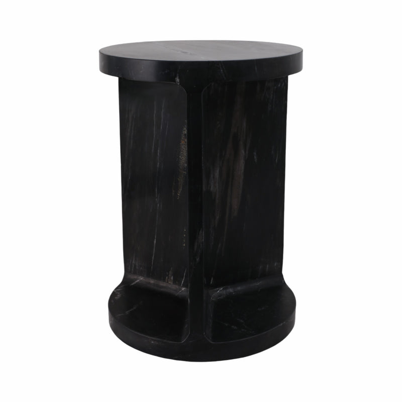 20 Augusto Carved Marble Accent Table