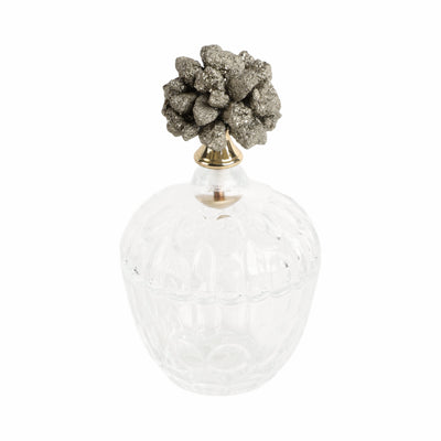 6 Stella Small Stone And Glass Jar