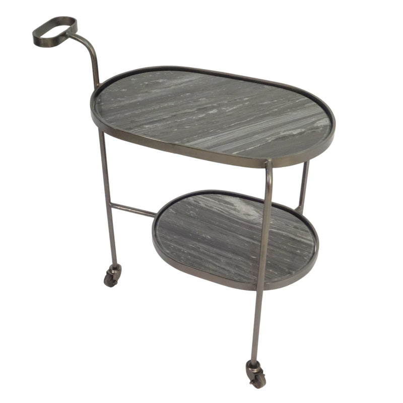 33 Francois Marble Bar Cart