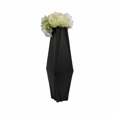 21 Bonney Small Black Cer Vase