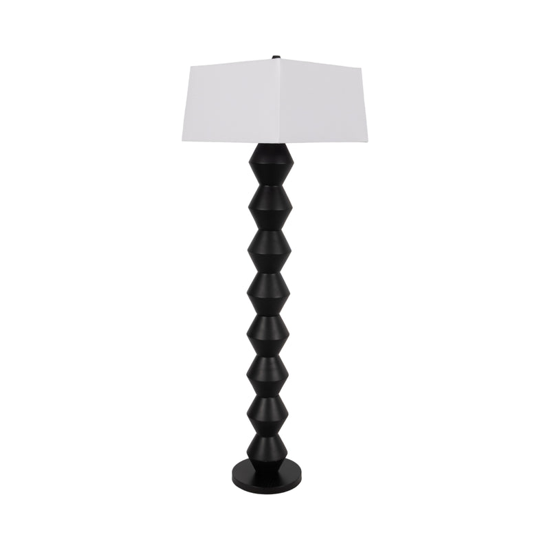 69 Stacked Totem Lamp, Black