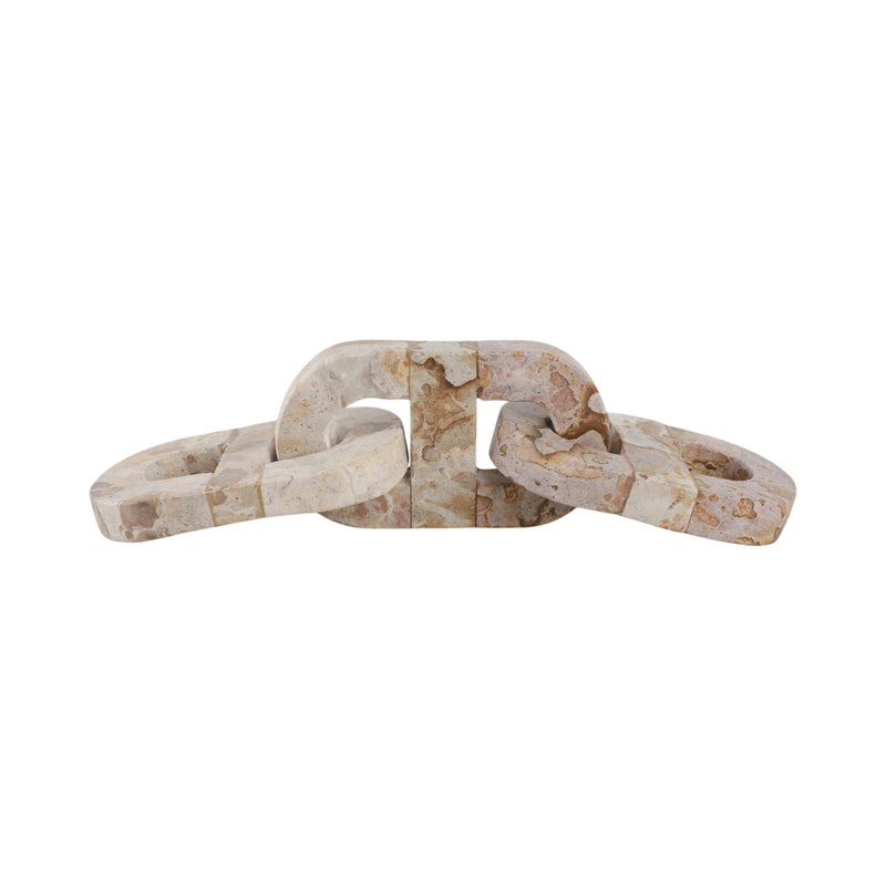 16 Pompano Beige Marble Chain