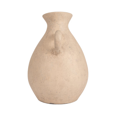 TERRACOTTA, 19 ORGANIC JUG WITH HANDLE, IVORY