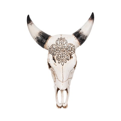 19 Western Bull Skull, Brown