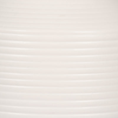 CER, 12 LINES VASE, WHITE