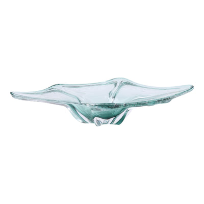 24 Nanana Teal Glass Bowl