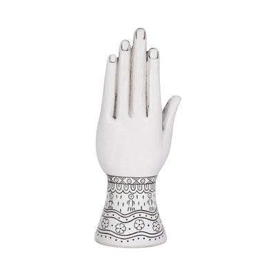 RESIN, 10 TATTOO HAND, WHITE