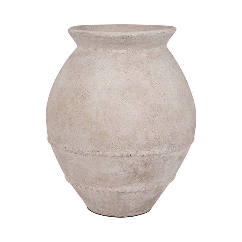 Terracotta, 20 Traditional Jug Vase, Ivory