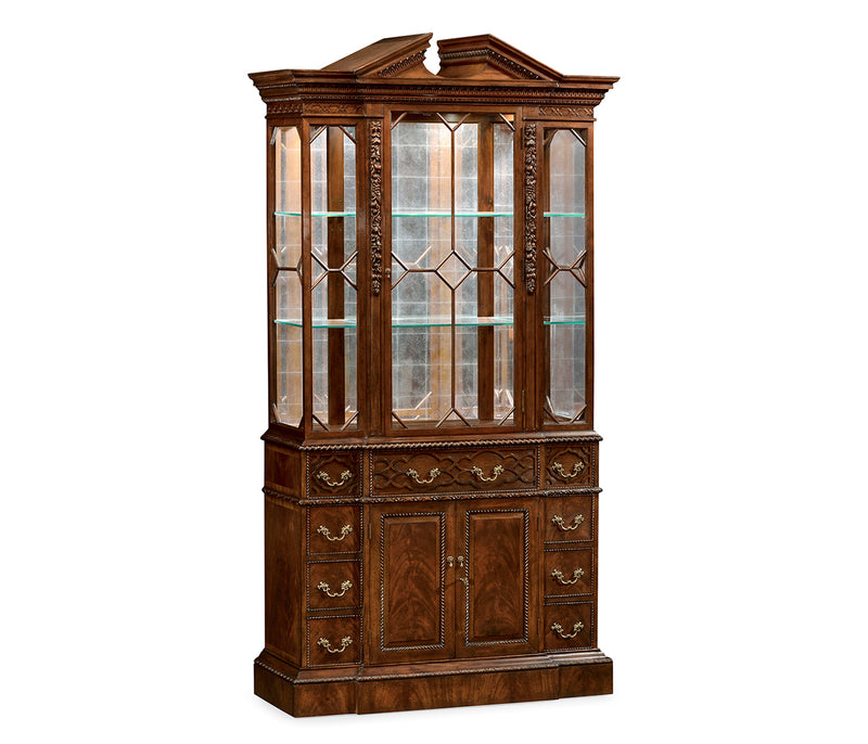 Buckingham Collection - Neo-Classical Mahogany China Cabinet