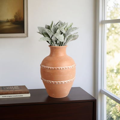 16 Traditional Terracotta Vase, Terracotta