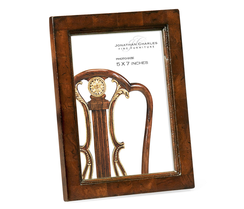 Buckingham Collection - 5 x 7 Mahogany Picture Frame