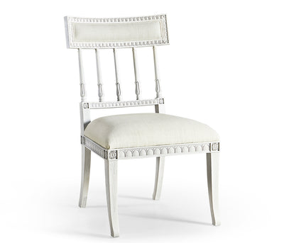 White - Altocumulus Klismos Side Chair