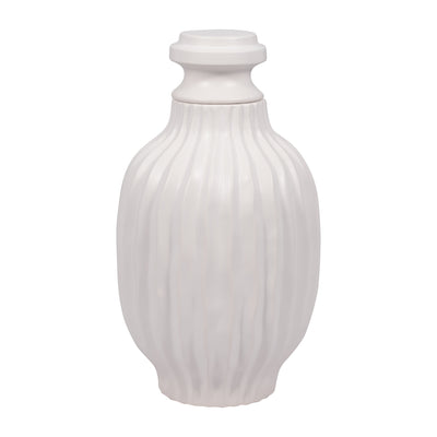 FENTON LARGE CERAMIC LIDDED JAR