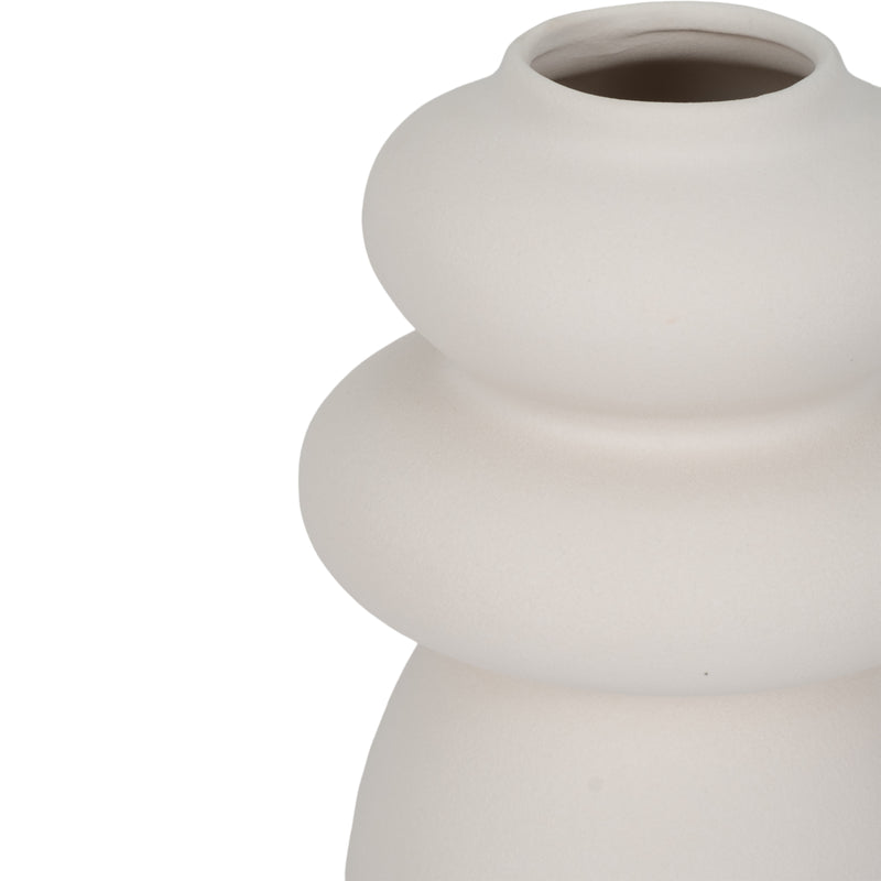 11 HIDAKA SMALL VASE, IVORY