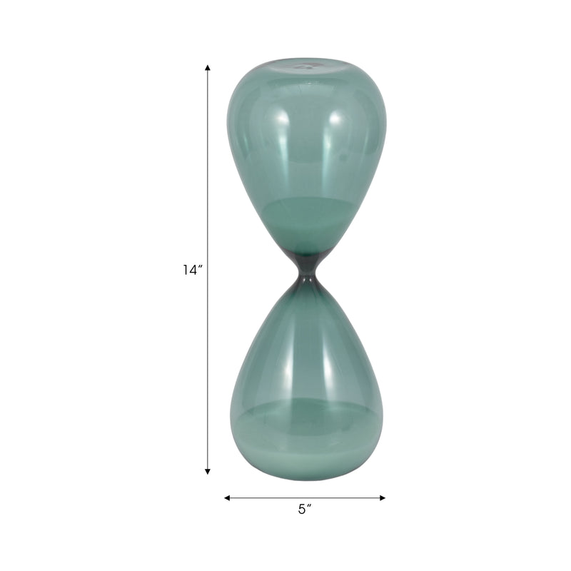 14 Bombora Small Teal Hourglass