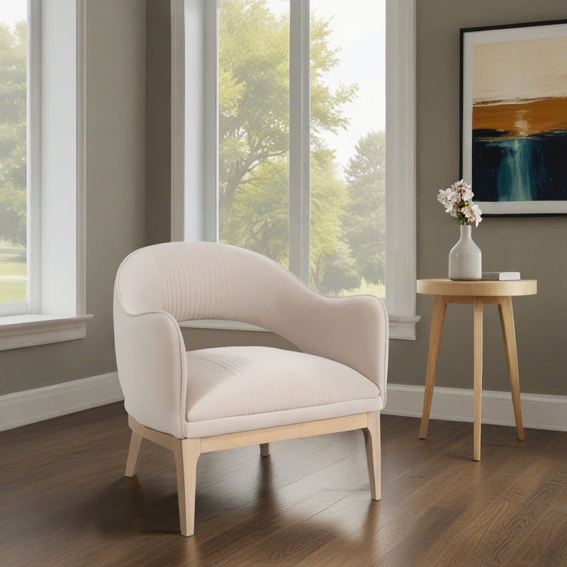 33 Oliveira Accent Chair, Cream