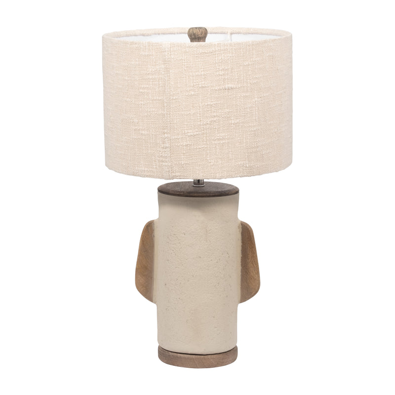 Ecomix, 24 Organic Table Lamp, Ivory