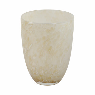 9 Durban Small Cream Glass Vase