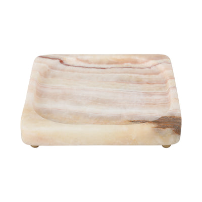 7 Honey Onyx Deco Tray