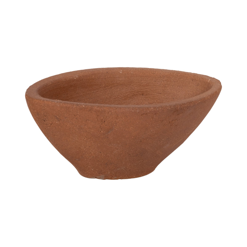 10 Tapered Terracotta Bowl, Natural