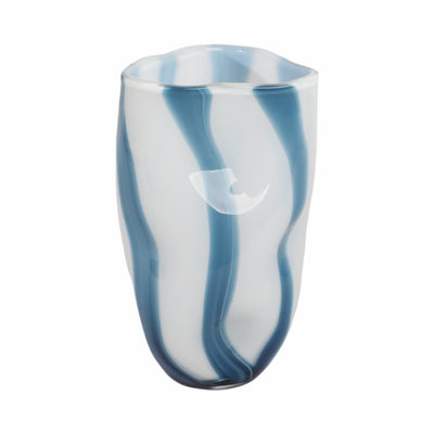 11 Beldan Medium Blue Glass Vase