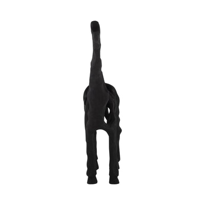 METAL,13H,GIRAFFE ILLUSION SCULPTURE,BLACK