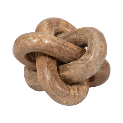 Wood, 6 Decorative Knot, Natural