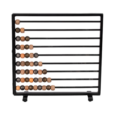 15 Decorative Abacus, Black Multi