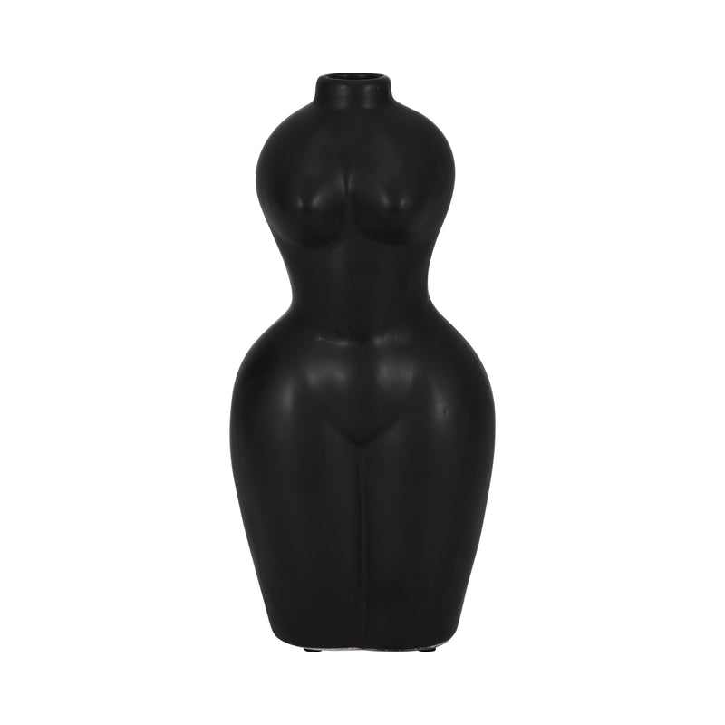 DOL, 12H TORSO VASE, BLACK