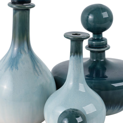 S/3 10/12/14 Astoria Ceramic Bottles