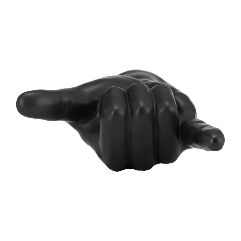 7H, HANG LOOSE HAND, BLACK