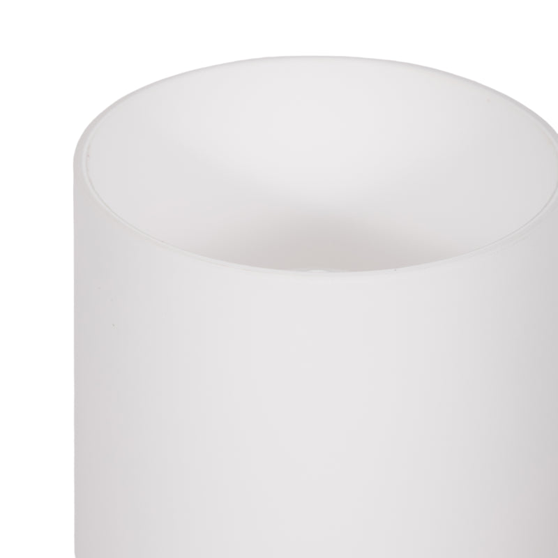 S/2 10 Glass Touch Table Lamps, White