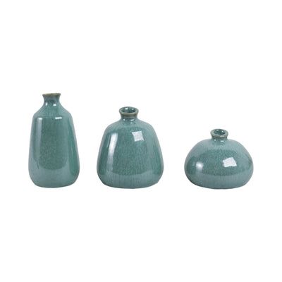 S/3 5/7/9 Corvallis Ceramic Vases