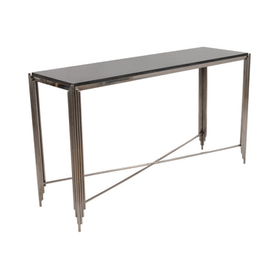 54 Aldine Stainless Steel Console Table