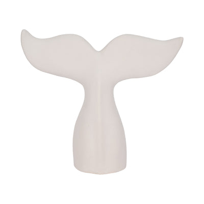 10 Textured Whale Tail, White