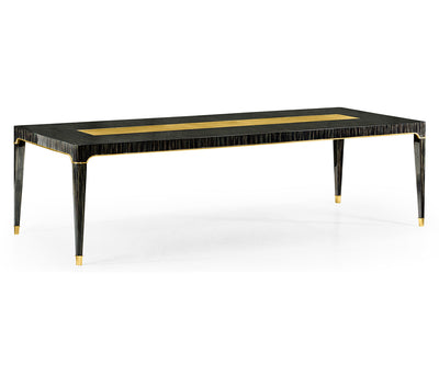 JC Modern - Fusion Collection - Fusion Rectangular Macassar Dining Table